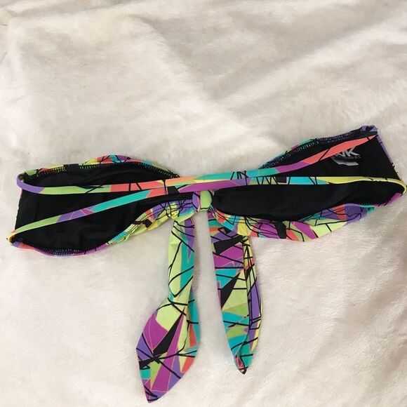 Tavik Swimwear Retro Geometric Bandeau‎ Top - Picture 4 of 6